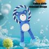 Squeaky Dog Toy Cotton Rope Dog Toy with Built-In Sound Generator Durable Plush Chew Toy for Small Large Dogs Teeth Cleaning Boredom Relief Pet Toys