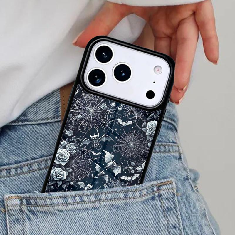 Gothic Halloween Funda Phone Case for iPhone 16e 15 14 13 12 17 Pro Max Plus Air 17pro Cover Coque
