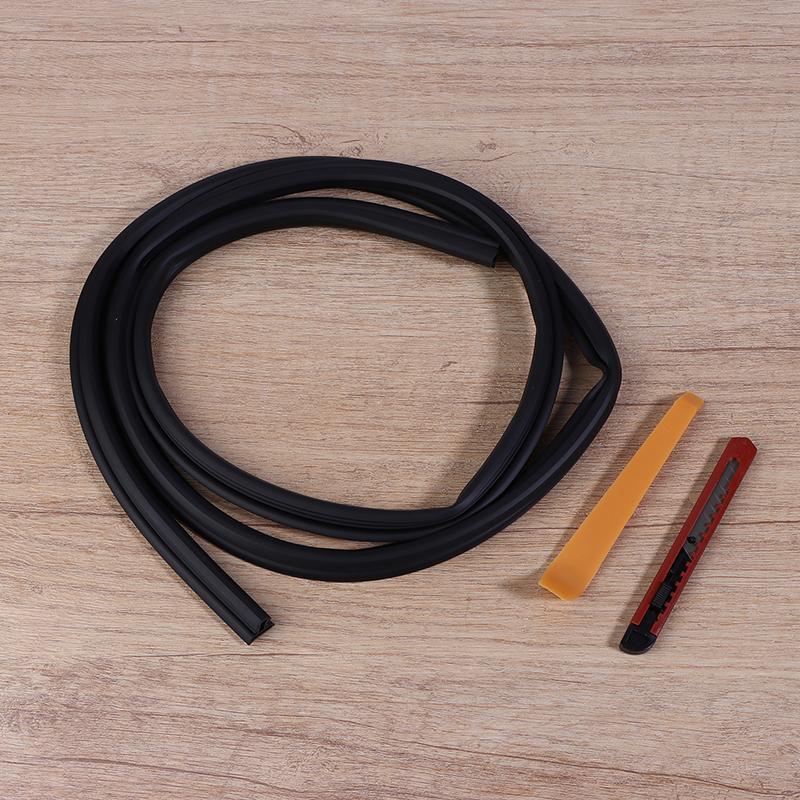 Car Door Rubber Seal Strip Anti-Scratch Protector B Pillar Car Rubber Weatherstrip Auto Door Edge Waterproof Seal Strip