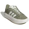Adidas Grand Court Platform Comfortable Versatile Low-Top Lifestyle Casual Shoes Women Sneaker Green White IH2431