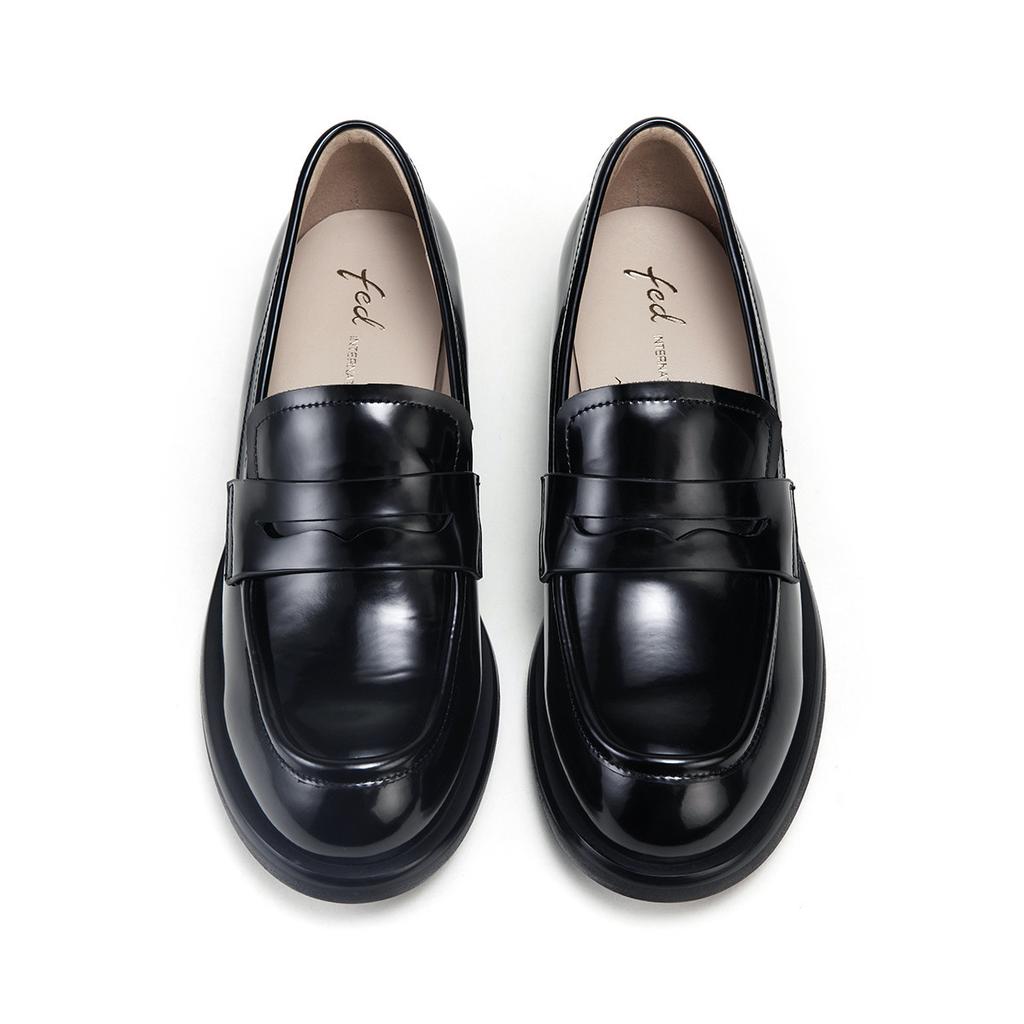 26 Spring New Women's Shoes Versatile British Style Coarse Follow Up Shoes Le Fu Shoes for Women