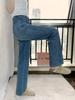 Jeans da Donna Invernali 2025, Vita Alta, Vestibilità Aderente, Foderati in Pile, Denim Spesso, Gamba Dritta, Casual, Versatili, Modellanti, Gamba Larga.