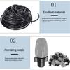 5-30M Automatic Misting Watering Kit Fog Nozzles Irrigation System Garden Spray Head Courtyard Cooling Sprinkler Set 4/7mm Hose