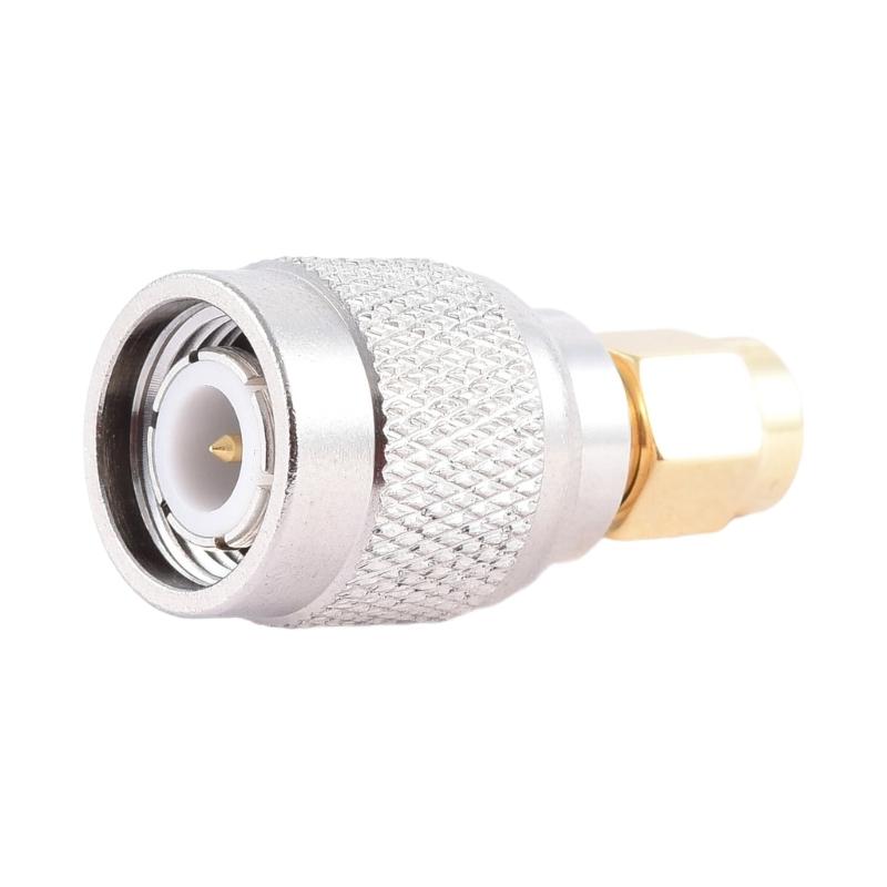 TNC To SMA Connectors Copper TNC SMA Signal Adapter for Computer and Office Use TNC SMA Copper Conversion Head