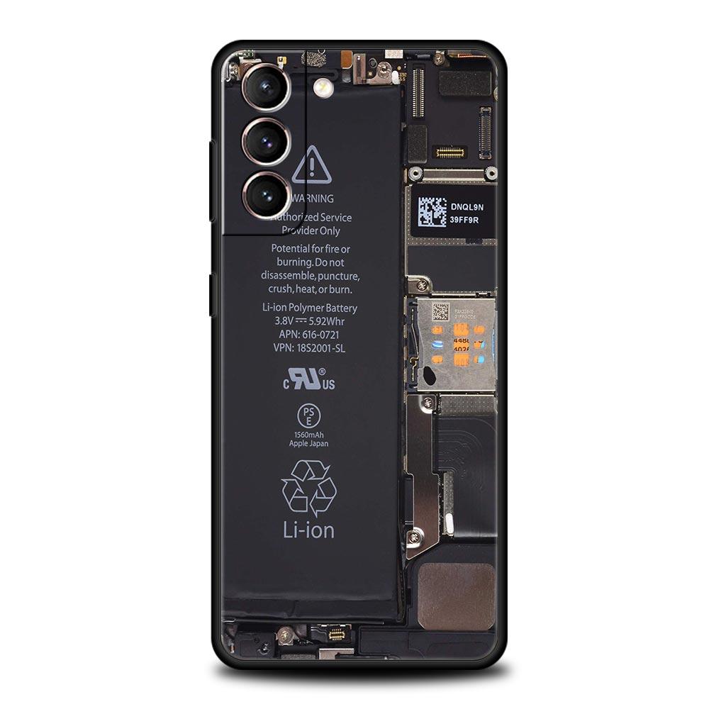 Main Circuit Board Pattern Phone Case Cover for Samsung Galaxy S26 S25 S24 S23 S22 S20 S21 FE Ultra S25 Edge Plus Soft TPU Shell