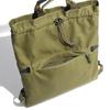 Untrack CITY Tragetasche, Rucksack für Erwachsene, Turnbeutel, 2-Wege, Ventile-Gewebe, A4-Größe, Herren, Khaki