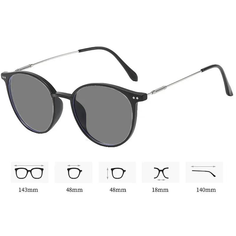 Fashion UV400 Sunglasses for Men Women Trendy Outdoor Sports Eye Protection Glasses Unisex Vintage Retro Round Frame Shades