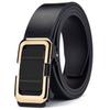 New Toothless Automatic Buckle Belt Men's Inner Wear Belt Fashionable All-Match Business Middle-Aged and Elderly Pant