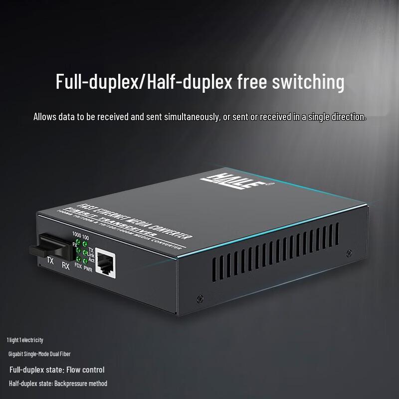 HAILE Gigabit Single-Mode Dual-Fiber Optic Transceiver