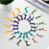 30 Stück 3D-gedruckter Gecko mit beweglichen Gelenken - Lustige Schreibtischspielzeuge, Zufällige Farben, Cooles Geschenk für Kinder & Sammler
