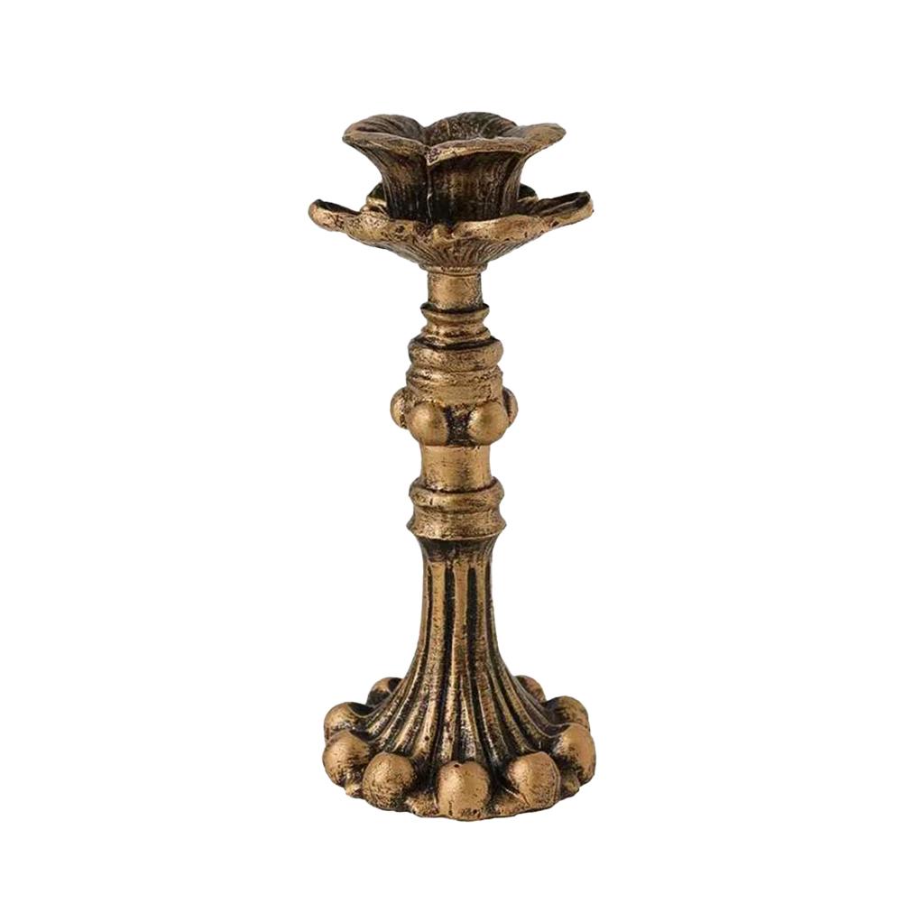Ретро подсвечник смоляной подсвечник бра ностальгический антикварный французский подсвечник подставка домашний декор реквизит для фотосъемки