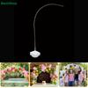 Kit Supporto Arco Palloncini - Supporto Colonna Palloncini Curvo Regolabile con Base Riempibile d'Acqua per Decorazioni Matrimonio & Festa