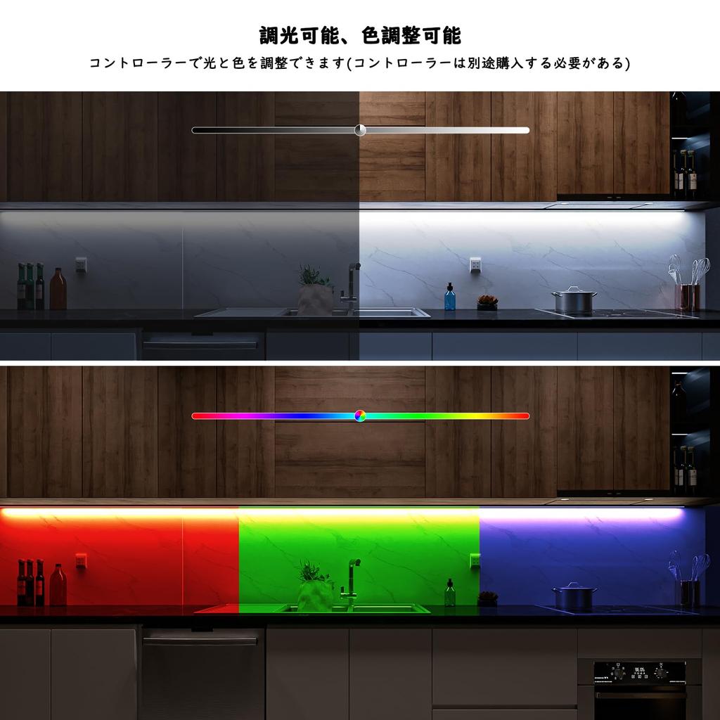 FCOB COB RGB LED Strip Flexible LED Strip 3M 576 10mm Color Energy Class No Controller or Power for Indoor Decor BTF-LIGHTING Light, High-Density