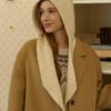NONLOCAL Mellow Knit Muffler Balaclava - Light Beige