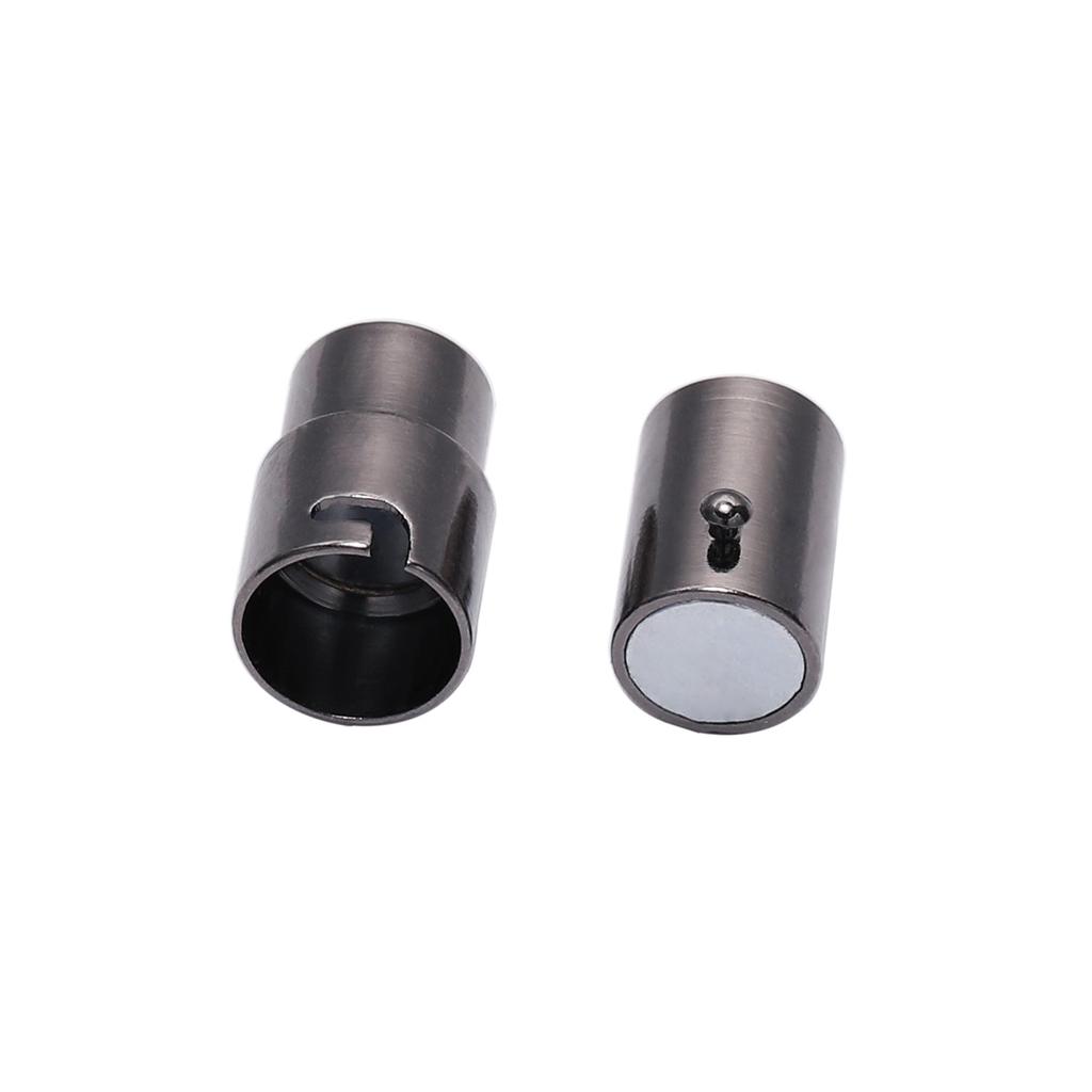 10pcs/lot Strong Magnetic Clasps 3 4 5 6 8 10 mm Leather Cord Bracelet Connectors For DIY Jewelry Making Accessories