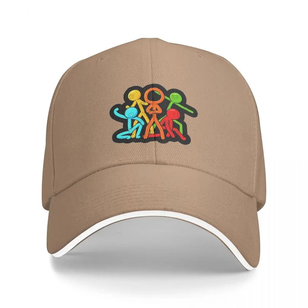 Alan Becker Cap Fashion Casual Baseball Caps Adjustable Hat Hip Hop Summer Unisex Baseball Hats Customizable Polychromatic