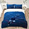 3Pcs Football Passion Kylian Mbapp Bedding Sets For All Sizes New 3D Printed Bed Cover Comforter Duvet Cover Pillowcase Bedroom Decoration