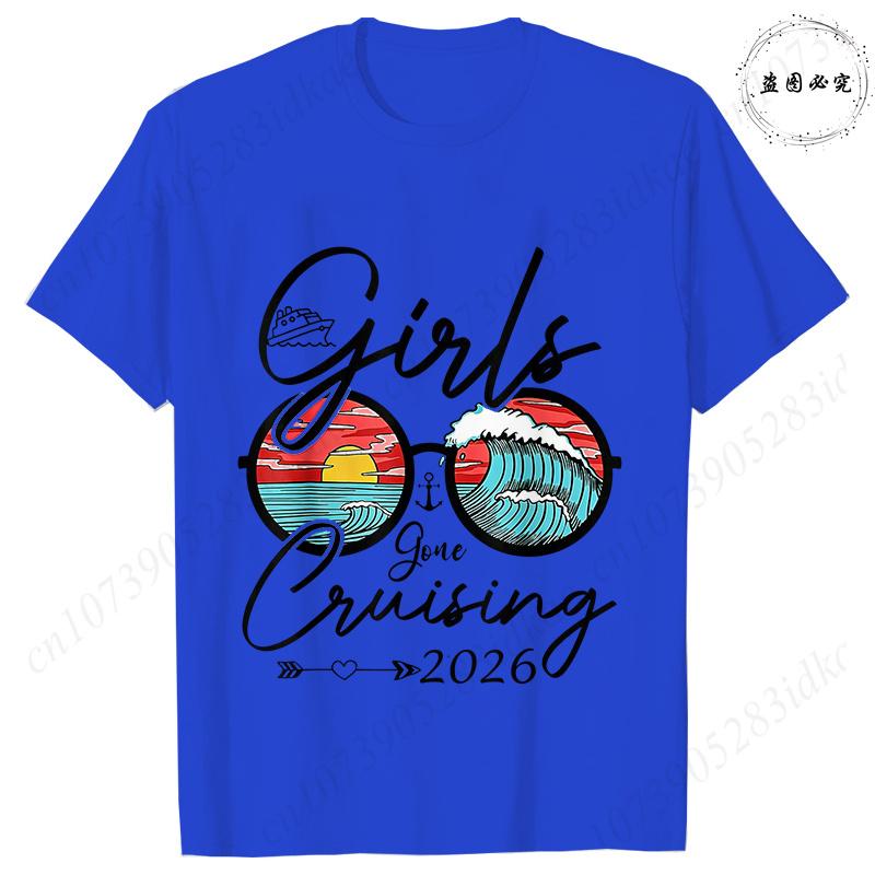 My First Cruise 2026 Tshirts for Women Sunglasses Beach Graphic  Short Sleeve Fashion Cruise Vacation Daily Wear Trendy Tees