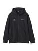Move Sports Descente Stretch Fleece with Men's Sweatshirt, Hood, Cotton-Like Material, Black/XO