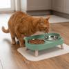 Multi Color Frame Cat Feeding Bowl Adjustable Height Dog Food Water Bowl  Cat Daily Eating