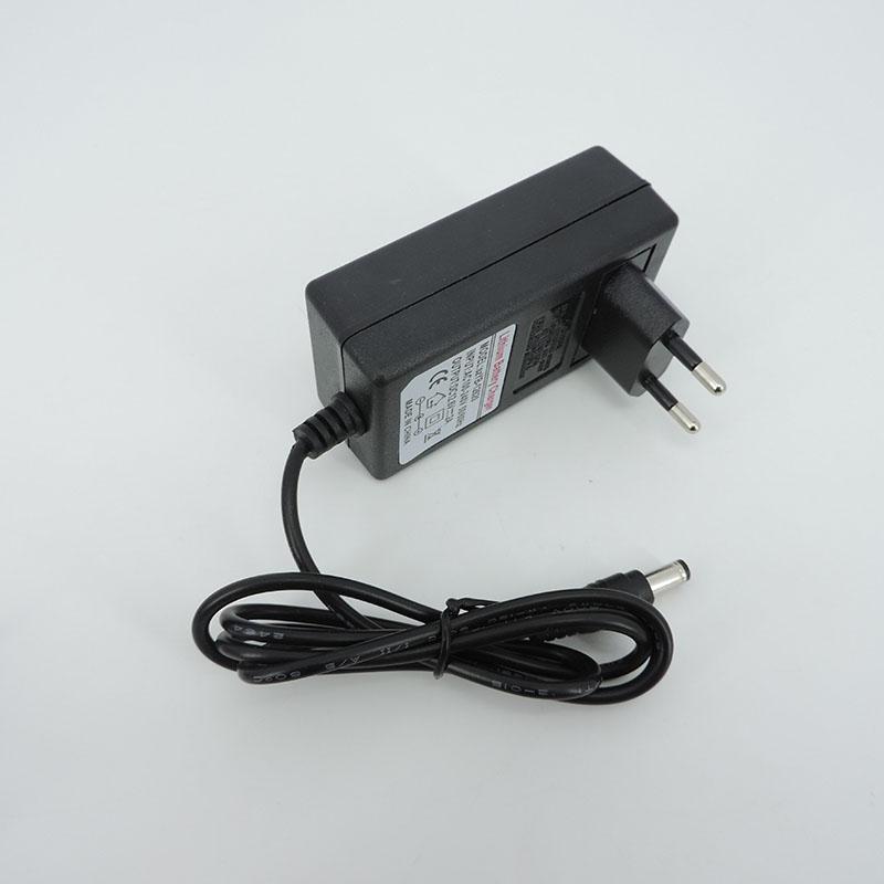 AC DC 12.6V 1A 2A charger 12 V Volt Power wall Adapter 5.5*2.5MM 12.6 V 2 A For 18650 lithium battery Pack EU US UK AU Plug W28