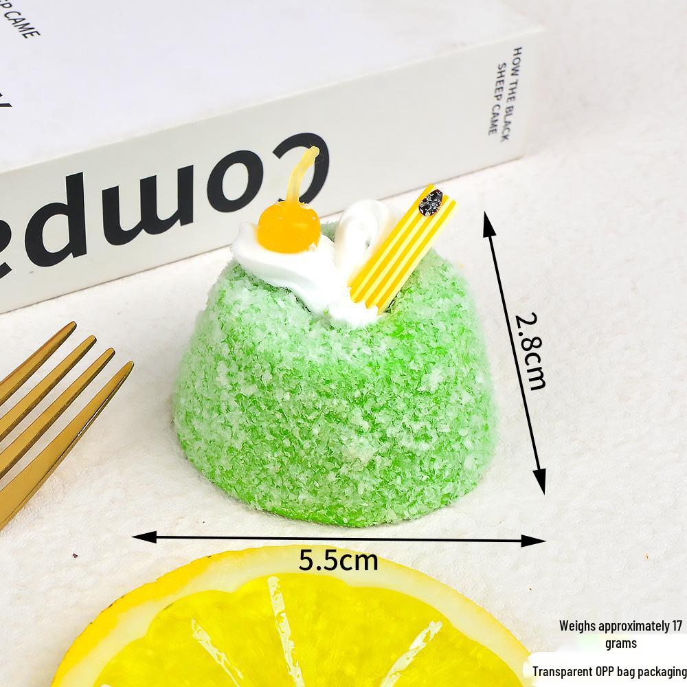 Slow Rebound PU Steamed Bun Squeeze Toy Fridge Magnet
