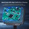Desktop Digital Microscope for Adults 10X 430X Magnification with 8.0 Inch IPS Screen 52MP Photo 4K Video Built in