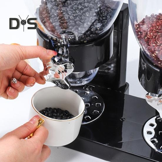 Transparent Dry Food Dispenser Storage Jar BPA Free Large Capacity Easy To Clean Reusable Cereal Container Candy Dispenser