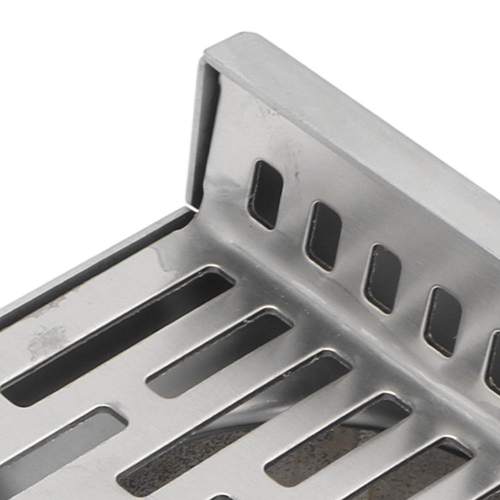 Right Angle Design Corner Floor Drain 304 Stainless Steel Wall Corner Drain  Laundry Room