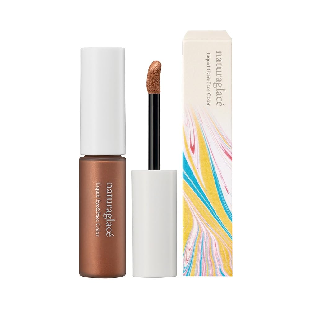 

Natura Glace Liquid Eye Face Color 04 Блестящий коричневый цвет для век & &