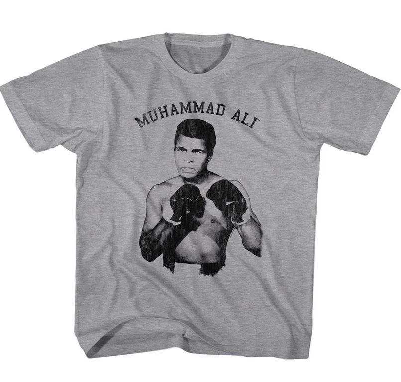 Muhammad Ali Boxing Stance Youth T Shirt 2T-YXL Boxing S