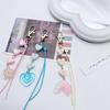 Eye Catching Keyring Heart/Flower/Fishtail Pendant Keychain Key Chain for Women