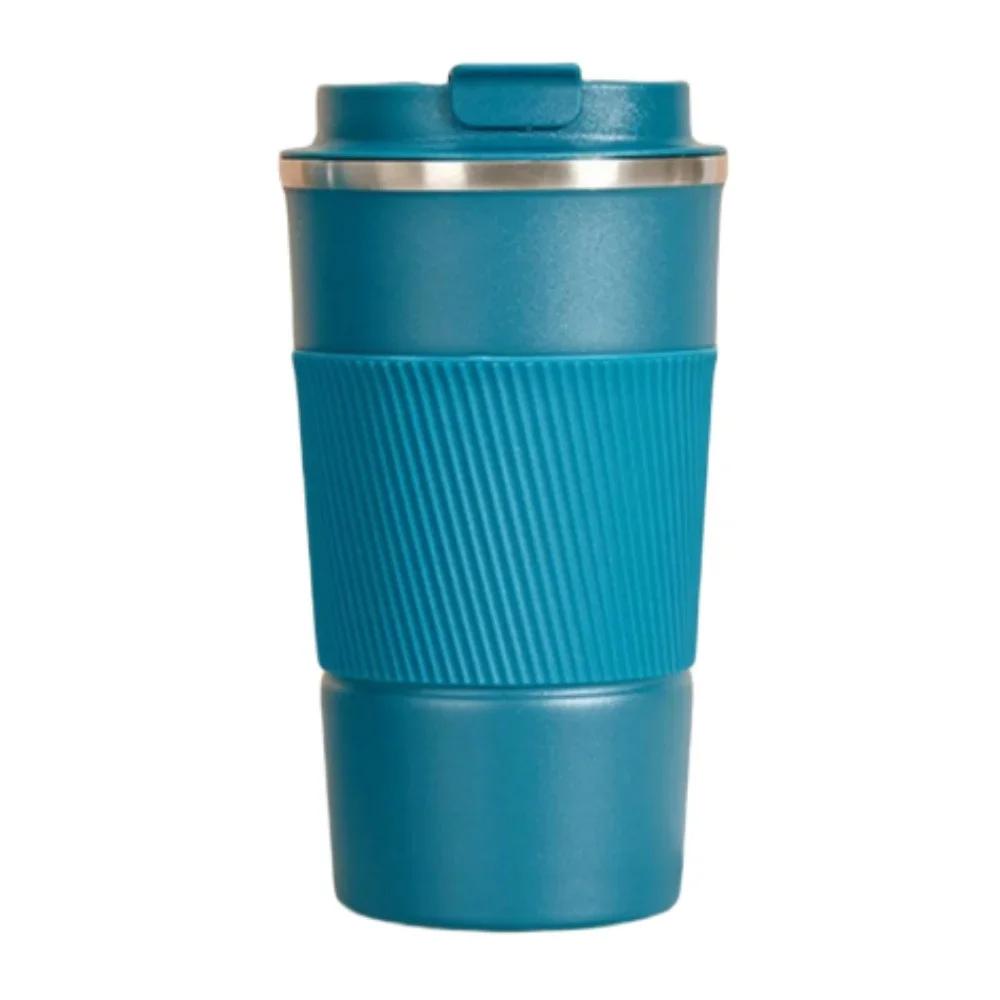 Copo Térmico de Aço Inoxidável 12,85/17,25oz Camada Dupla À Prova de Vazamento Caneca de Viagem Para Uso em Carro Esportivo ao Ar Livre Garrafa a Vácuo Portátil