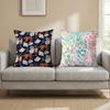 Tropical Tiger Pattern Cushion Cover Multi-Scene Pillow Cover for Home & Car - Reversible, Soft & Durable for Daily Use