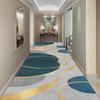 Tappeto Runner Geometrico Stile Nordico per Corridoio Antiscivolo Facile da Pulire Tappetino per Ingresso Tappeti per Ingresso Domestico Tappeto Personalizzato per Scale
