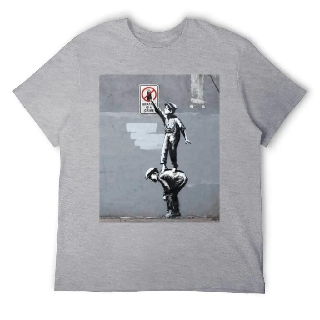 Graffiti Is A Crime Classic For Sale T-shirt Fresh Campaign  Cool Top Tee Unique Travel Eur Size
