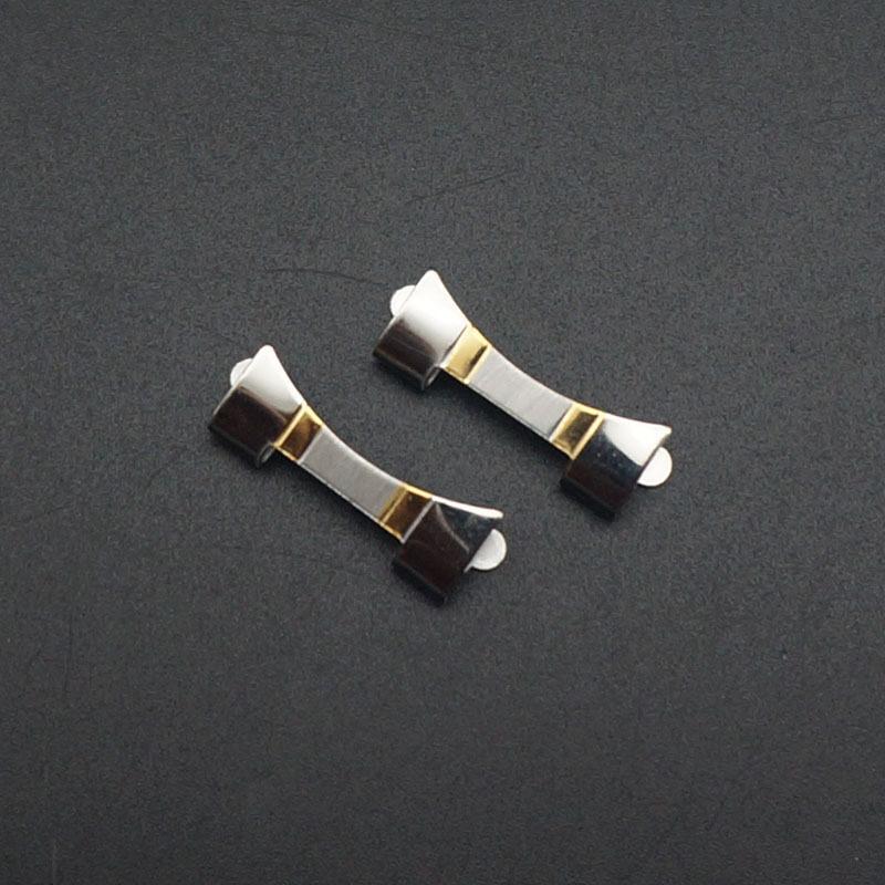 18 20 21 22 24mm Strap Metal Arc Connector For Samsung Amazfit Xiaomi Garmin Connector Stainless Steel Smartwatch Watch Band