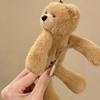 Elegant Bear Hair Clip Versatile Cute Hair Accessories Cartoon Plush Hair Claw  Children's Hairpin