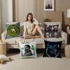 Aphex Twin DJ Pillow Cover Sofa Cushion Cover Home Room Decoration Children Gift