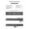 High Quality Bathroom Floor Drain 304 Stainless Steel Rectangular Drain Odor Prevention Shower Drainage Pipe