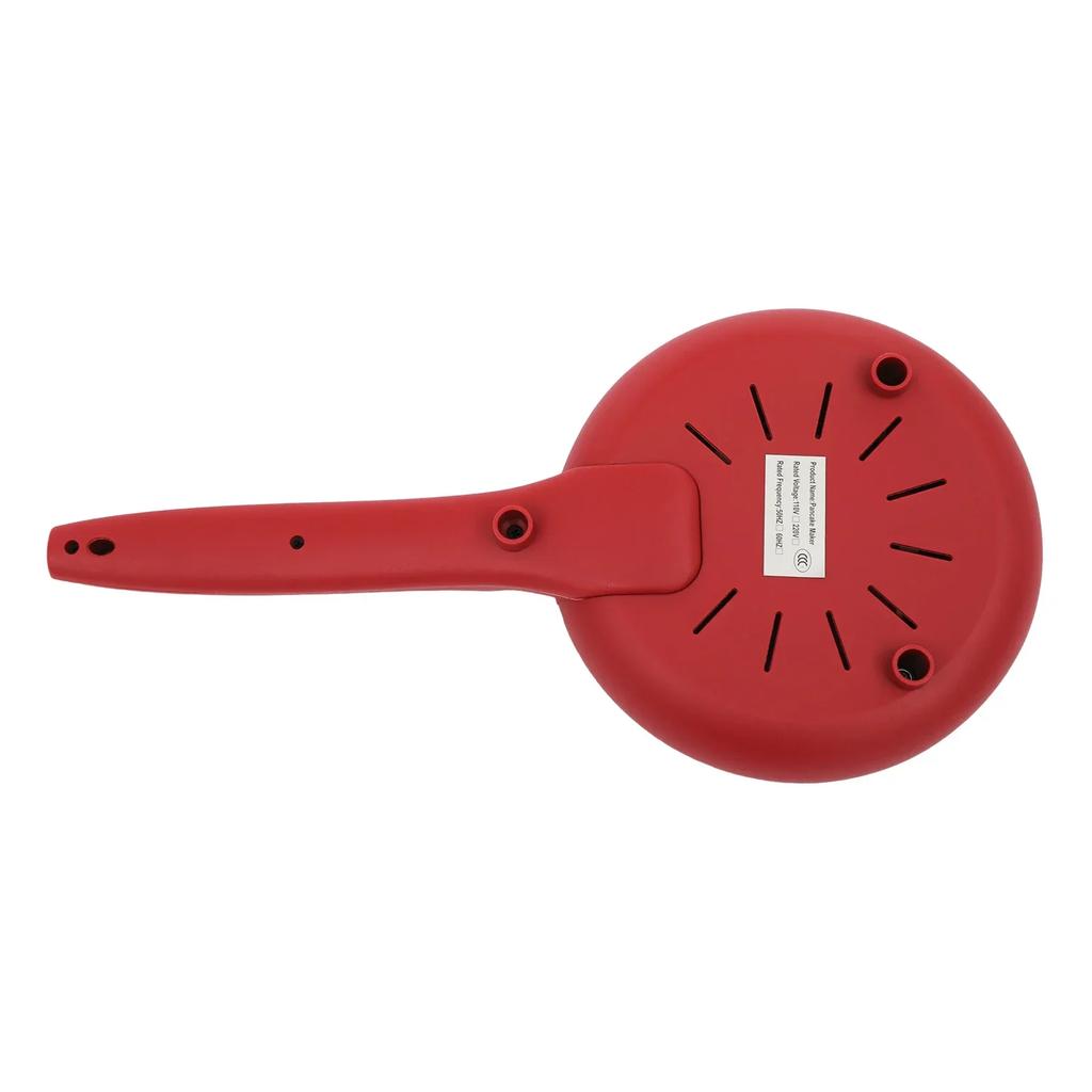8-inch Electric Pancake Maker, Portable Home Crepe Machine - 320-356°F Smart Temperature Control, Flat Pancake Griddle