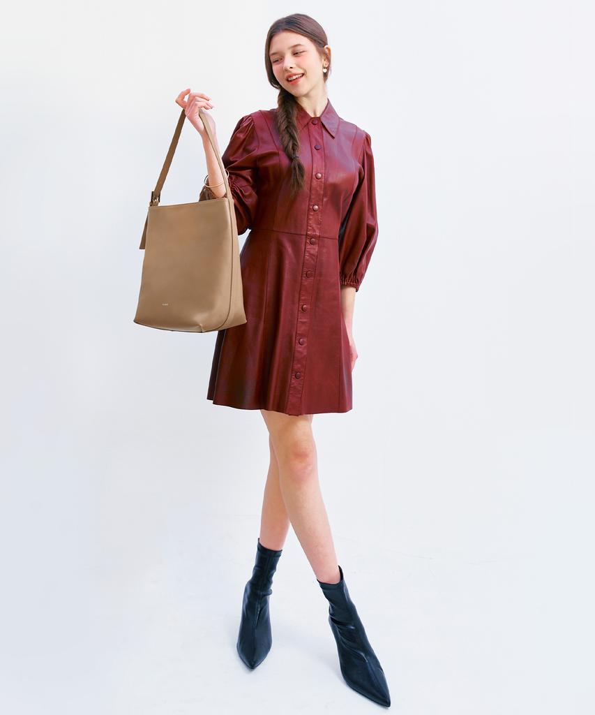 Clave Lily Beige Tote Bag