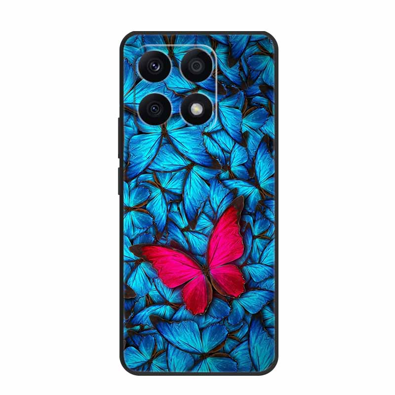 For Xiaomi 17 5G Case Flowers Butterfly Soft Silicone Phone Cases for Xiaomi 17 5G Cool Wolf Animals Protective Shockproof Shell