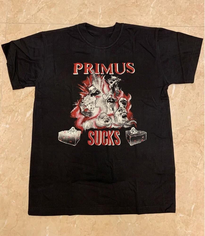 

Vintage Primus Band Sucks Tour T-shirt Short All Size S to 5XL ZL039 Unisex T-Shirt S