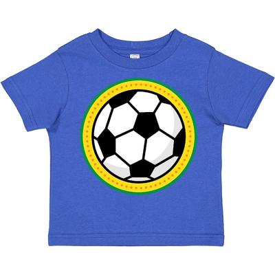 Inktastic Soccer Ball Sports Toddler T-Shirt Player Coach Logo Colorful Kids Kid