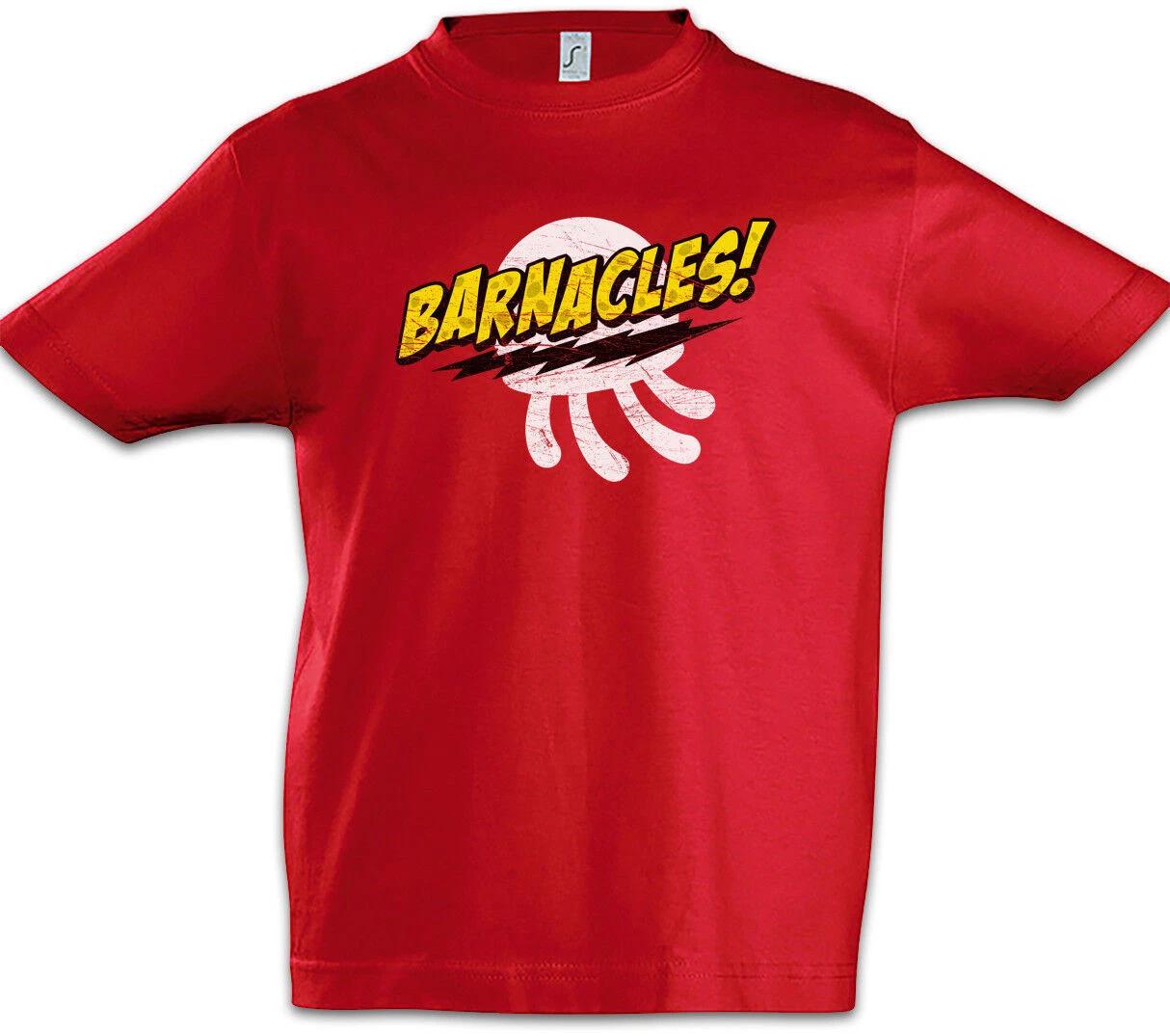 Jellyfishing Barnacles Kids Boys T-Shirt Sheldon Fun Diver Jellyfish Jellyfish- 160