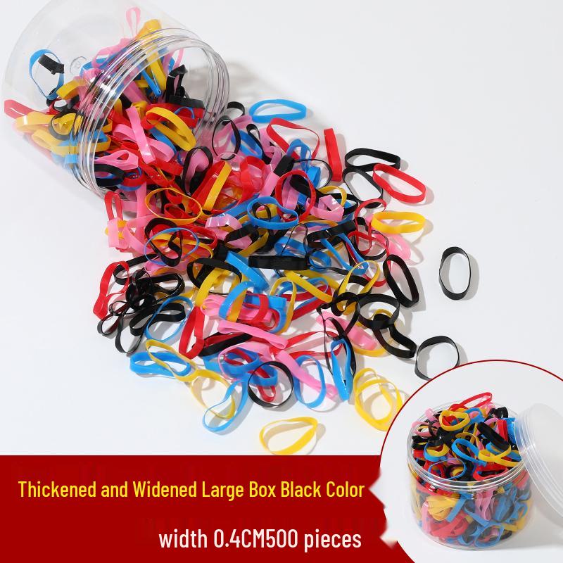Elastic Hair Ties for Children - Small, Durable, High Elasticity Bands for Girls