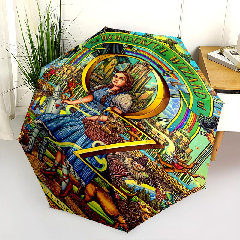 Magic Adventure Oz Folding umbrella durable Portable printing Sun umbrella Gift