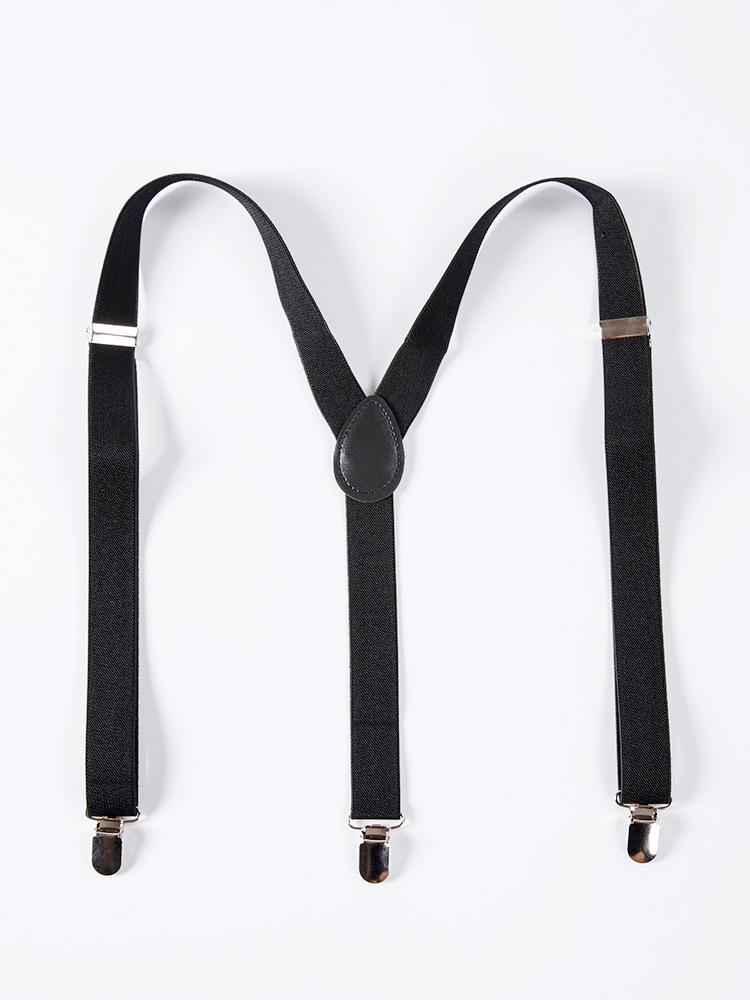 

Детские регулируемые эластичные подтяжки с клипсами против скольжения для брюк и сценической одежды для мальчиков и девочек.