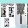 Elegant Black Lace Halloween Tablecloth Set With Spider Web Design For Spooky Decor